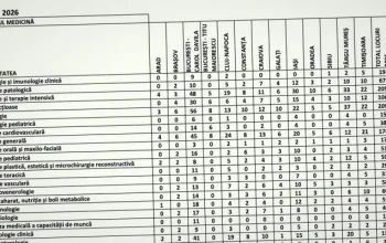 Peste 5.400 de locuri și posturi pentru Rezidențiat 2026